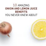 onion and lemon juice benefits