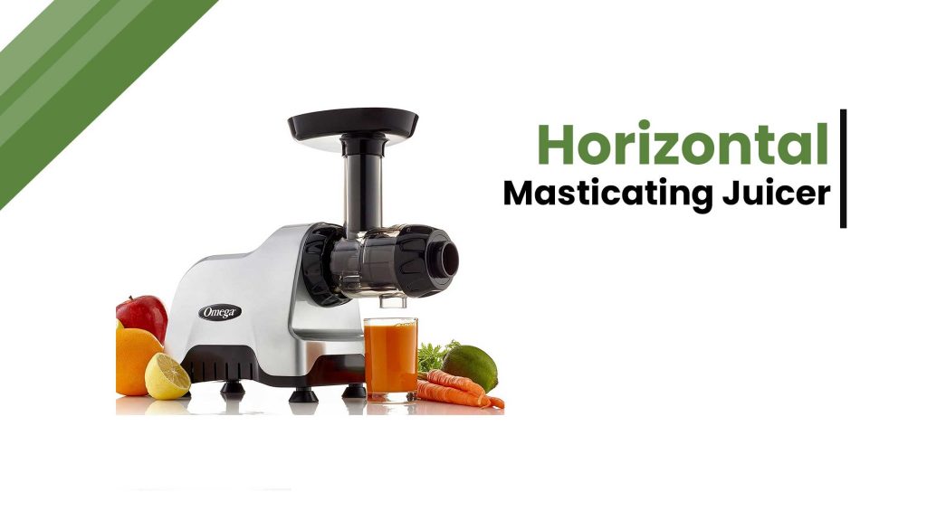 Horizontal-masticating-juicer