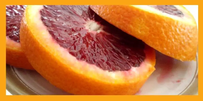 Blood oranges